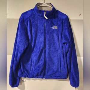 North Face Womens Plush Bluish Jacket size M Med Medium